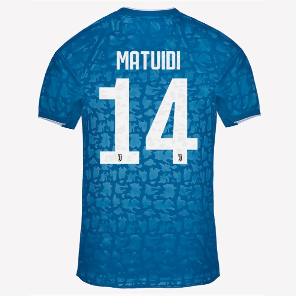 Camiseta Juventus NO.14 Matuidi Tercera equipo 2019-20 Azul
